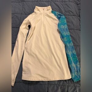 Nike Pro Combat Dri-Fit Fitted Shirt in White